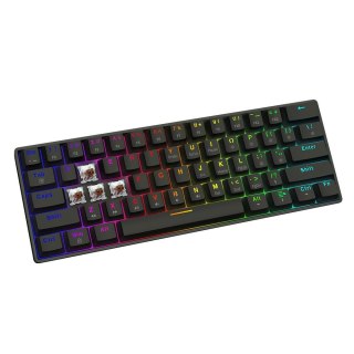 Klawiatura przewodowa SAVIO BLACKOUT X2 BROWN OUTEMU, mechaniczna, Hot Swap