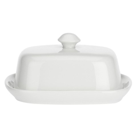 Maselnica z pokrywką Terrine - Biały, 18 x 14 cm Maselnica z pokrywką Terrine - Biały, 18 x 14 cm