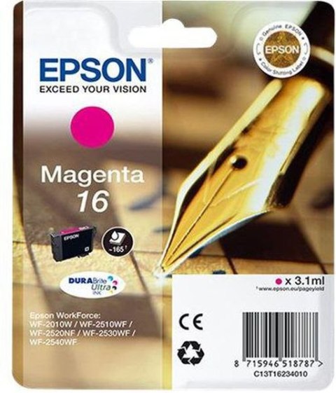 Tusz EPSON T1623 Magenta C13T16234012