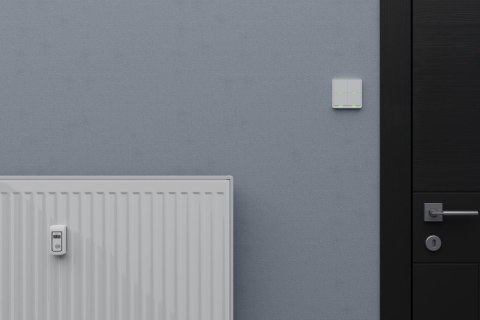 Włącznik poczwórny z baterią TESLA TSL-SWI-SCENEZG4 Smart Switch Quatro Battery