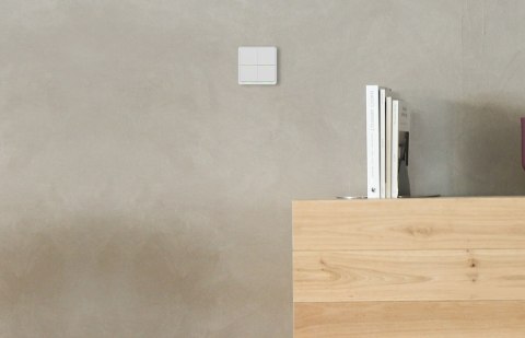 Włącznik poczwórny z baterią TESLA TSL-SWI-SCENEZG4 Smart Switch Quatro Battery
