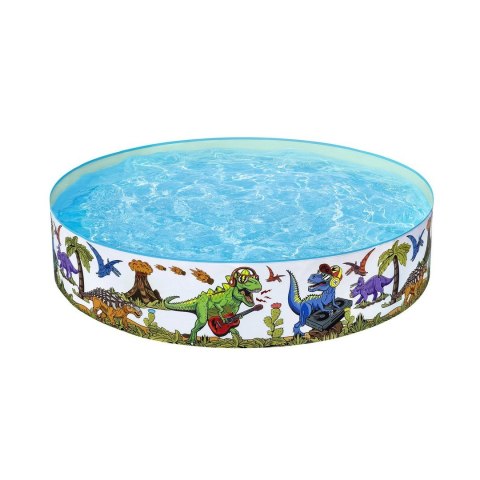 BASEN OGRODOWY DLA DZIECI DINOZAUR 183 X 38 CM BESTWAY 55022