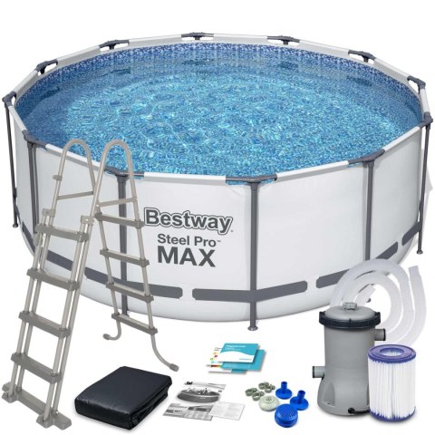 BASEN OGRODOWY STELAŻOWY 366 X 122 CM 6W1 BESTWAY 56420