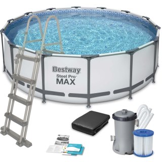 BASEN OGRODOWY STELAŻOWY 457 X 122 CM 11W1 BESTWAY 56438