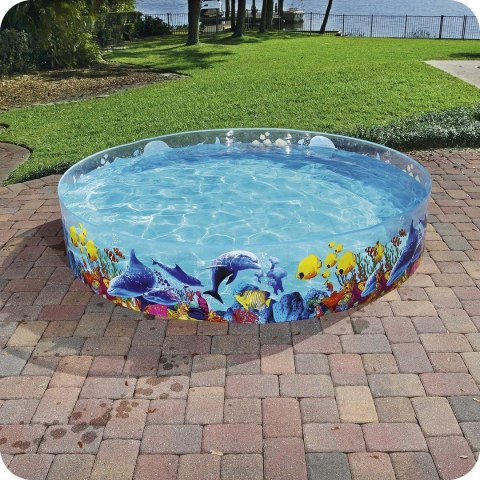 BASEN ROZPOROWY DLA DZIECI RYBKI 244X46CM BESTWAY 55031