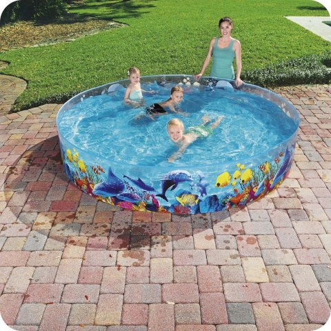 BASEN ROZPOROWY DLA DZIECI RYBKI 244X46CM BESTWAY 55031