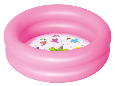 BASENIK DLA DZIECI 61 X 15 CM 2 KOLORY BESTWAY 51061 RÓŻOWY BASENIK DLA DZIECI 61 X 15 CM 2 KOLORY BESTWAY 51061 RÓŻOWY