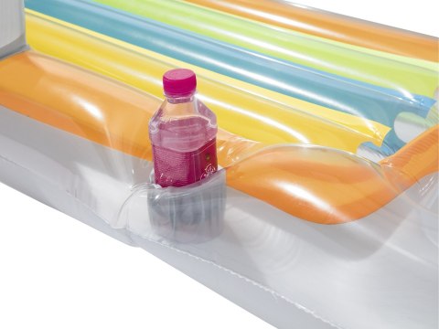 DMUCHANY MATERAC, FOTEL, LEŻAK 161 X 84 CM BESTWAY 43028 SREBRNY