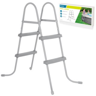 DRABINKA METALOWA DO BASENÓW 84 CM BESTWAY 58430