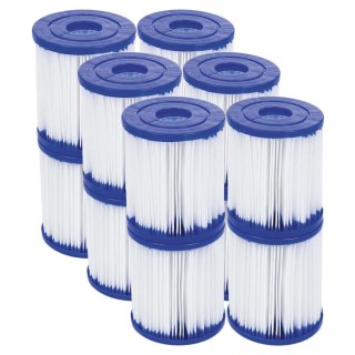 FILTR DO POMPY FILTRUJĄCEJ TYP I - KOMPLET 12 SZT BESTWAY 58093