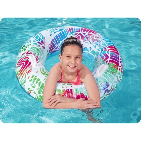 KÓŁKO DLA DZIECI O ŚREDNICY 91 CM 3 KOLORY BESTWAY 36084 NIEBIESKI