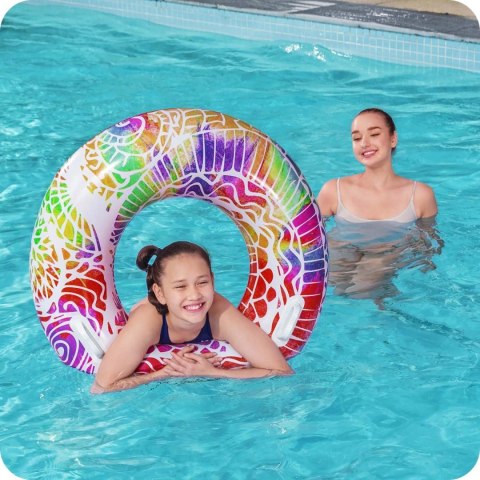 KÓŁKO DLA DZIECI O ŚREDNICY 91 CM 3 KOLORY BESTWAY 36084 NIEBIESKI