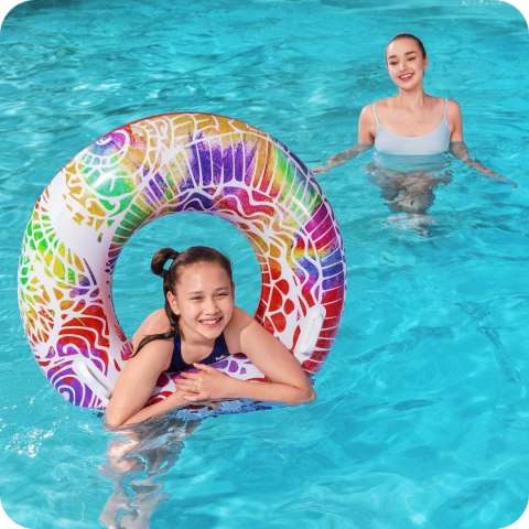 KÓŁKO DLA DZIECI O ŚREDNICY 91 CM 3 KOLORY BESTWAY 36084 NIEBIESKI