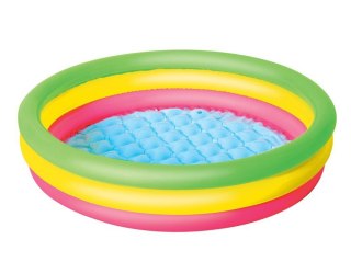 KOLOROWY BASEN DMUCHANY 102 X 25 CM BESTWAY 51104