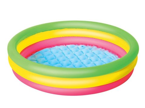 KOLOROWY BASEN DMUCHANY 102 X 25 CM BESTWAY 51104