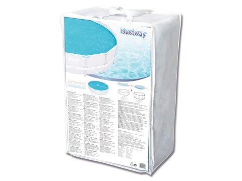 POKRYWA SOLARNA DO BASENU STELAŻ 427 CM BESTWAY 58252