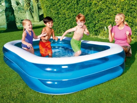 BASEN DMUCHANY RODZINNY 262 X 175 X 51 CM BESTWAY 54006 + POKRYWA BASEN DMUCHANY RODZINNY 262 X 175 X 51 CM BESTWAY 54006 + POKRYWA