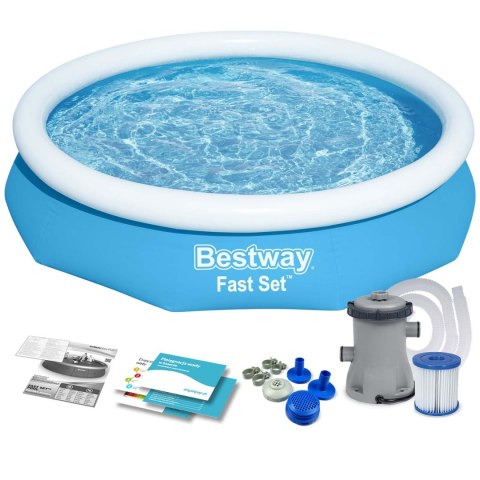 Basen ogrodowy rozporowy 305 x 66 cm 9w1 Bestway 57458 Basen ogrodowy rozporowy 305 x 66 cm 9w1 Bestway 57458