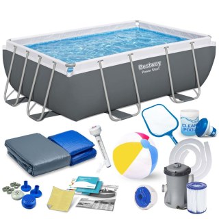 BASEN OGRODOWY STELAŻOWY 282 X 196 X 84 CM 16W1 BESTWAY 56629N