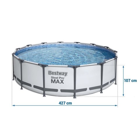 BASEN OGRODOWY STELAŻOWY 427 X 107 CM 11W1 BESTWAY 56950