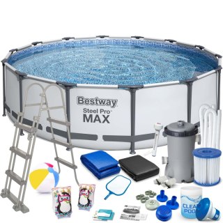 BASEN OGRODOWY STELAŻOWY 427 X 107 CM 19W1 BESTWAY 56950
