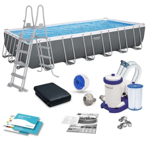 Basen stelażowy ogrodowy 732 x 366 x 132 cm 12w1 Bestway 56474N Basen stelażowy ogrodowy 732 x 366 x 132 cm 12w1 Bestway 56474N