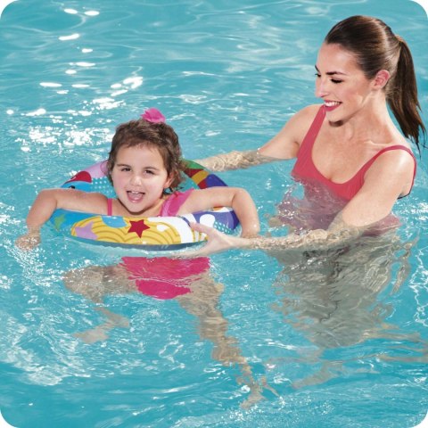 KOŁO PLAŻOWE DO PŁYWANIA MORSKIE PRZYGODY DLA DZIECI BESTWAY 36113 PINGWIN