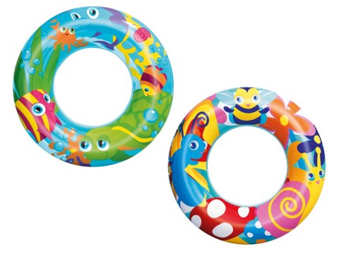 KOŁO PLAŻOWE DO PŁYWANIA DLA DZIECI 56 CM BESTWAY 36013 OWADY
