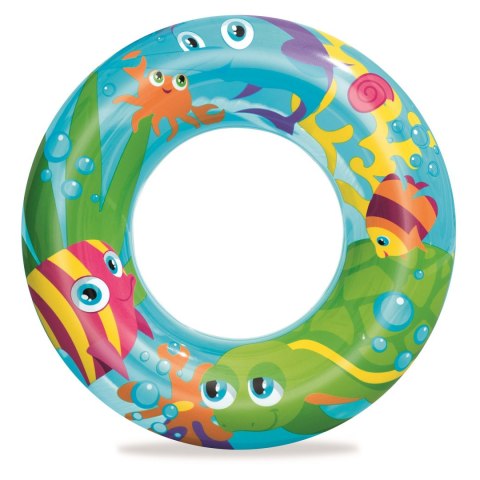 KOŁO PLAŻOWE DO PŁYWANIA DLA DZIECI 56 CM BESTWAY 36013 OWADY