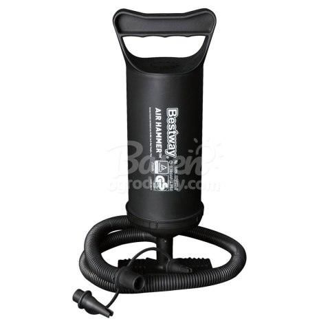 MATERAC DMUCHANY 203X152X22 CM Z POMPKĄ TŁOKOWĄ BESTWAY 67003