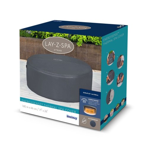 Pokrywa termiczna do SPA 180 x 66 cm Bestway 60317