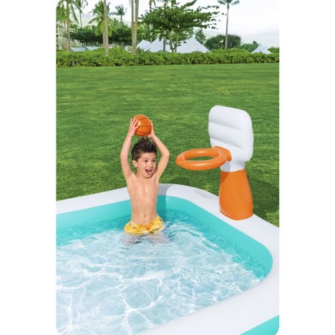 BASEN DMUCHANY DUNK'N SPLASH 251 X 168 X 102 CM BESTWAY 54445