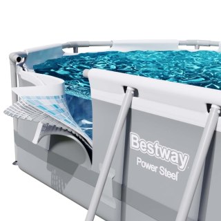 BASEN OGRODOWY STELAŻOWY 488 X 305 X 107 CM 18W1 BESTWAY 56448 + MASZYNKA DO BANIEK GRATIS
