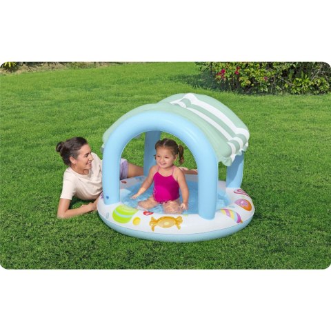 BASENIK DLA DZIECI Z DASZKIEM 104 X 84 CM BESTWAY 52638 BASENIK DLA DZIECI Z DASZKIEM 104 X 84 CM BESTWAY 52638