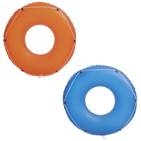 DUŻE KOŁO DO PŁYWANIA POMARAŃCZOWE 119 CM BESTWAY 36120 DUŻE KOŁO DO PŁYWANIA POMARAŃCZOWE 119 CM BESTWAY 36120