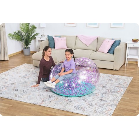 FOTEL DMUCHANY Z BROKATEM BESTWAY 75115