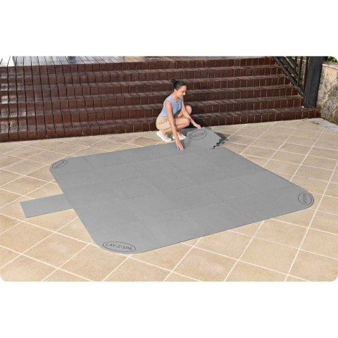 MATA PIANKOWA POD SPA PUZZLE 50 X 50 CM 16 SZT BESTWAY 60334