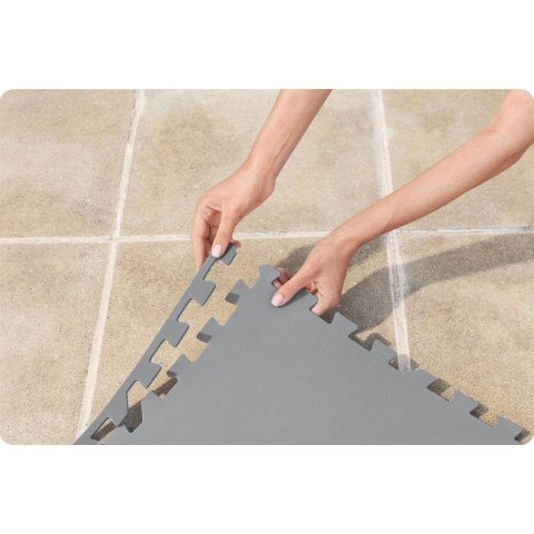 MATA PIANKOWA POD SPA PUZZLE 50 X 50 CM 16 SZT BESTWAY 60334