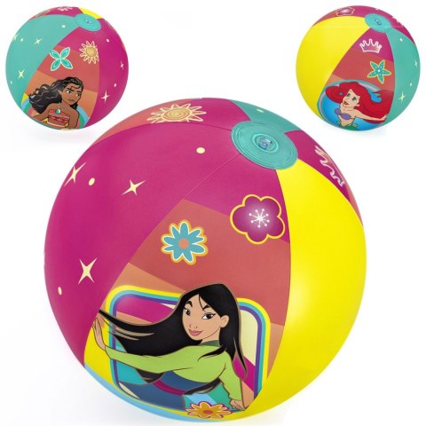 PIŁKA PLAŻOWA DLA DZIECI 51 CM DISNEY PRINCESS BESTWAY 91042