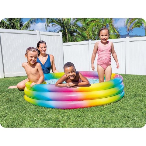 BASEN DMUCHANY DLA DZIECI GEOMETRIA 147 X 33 CM INTEX 58439 BASEN DMUCHANY DLA DZIECI GEOMETRIA 147 X 33 CM INTEX 58439