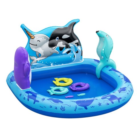 PLAC ZABAW DMUCHANY POLAR PALS 134 X 131 X 73 CM BESTWAY 53156 PLAC ZABAW DMUCHANY POLAR PALS 134 X 131 X 73 CM BESTWAY 53156