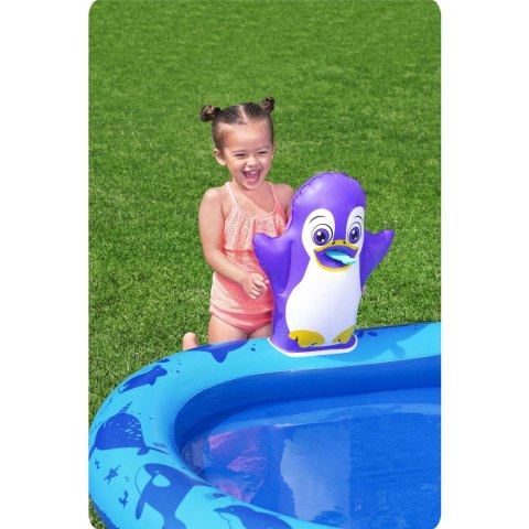 PLAC ZABAW DMUCHANY POLAR PALS 134 X 131 X 73 CM BESTWAY 53156 PLAC ZABAW DMUCHANY POLAR PALS 134 X 131 X 73 CM BESTWAY 53156