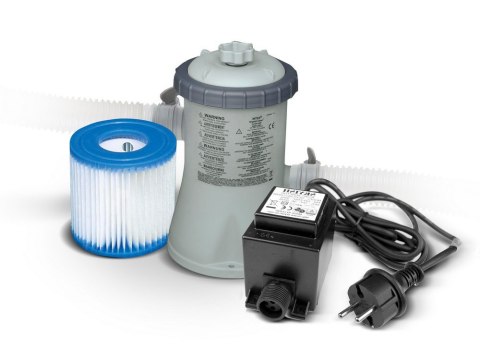 POMPA FILTRUJĄCA DO BASENÓW + TRANSFORMATOR 12V 1250 L/H INTEX 28602GS
