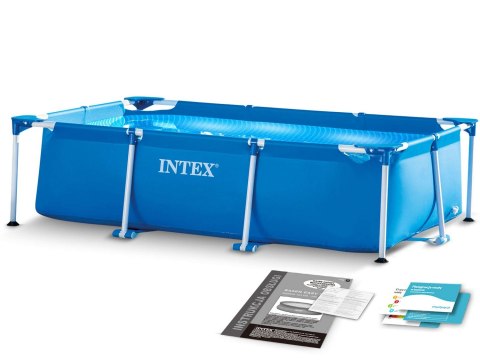 BASEN OGRODOWY STELAŻOWY 300 X 200 X 75 CM INTEX 28272 BASEN OGRODOWY STELAŻOWY 300 X 200 X 75 CM INTEX 28272