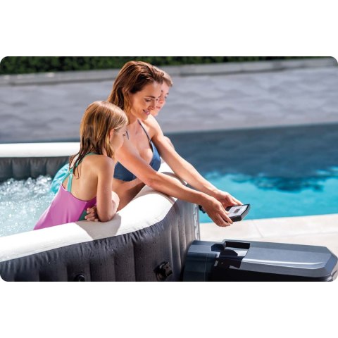 DMUCHANE SPA Z HYDROMASAŻEM 4 OSOBOWE ZESTAW INTEX 28458