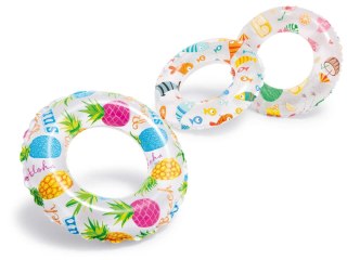 KOŁO DO PŁYWANIA TRZY WZORY 51 CM INTEX 59230 ANANAS