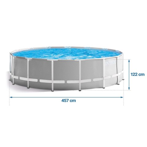 BASEN OGRODOWY STELAŻOWY 457 X 122 CM 6W1 INTEX 26726GN