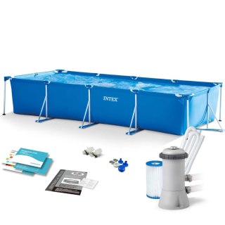 BASEN STELAŻOWY 450X220X84CM 10W1 INTEX 28274
