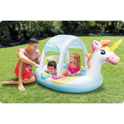 BRODZIK Z DASZKIEM JEDNOROŻEC 254 X 132 CM INTEX 58435 BRODZIK Z DASZKIEM JEDNOROŻEC 254 X 132 CM INTEX 58435