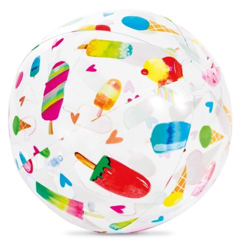 DMUCHANA PIŁKA PLAŻOWA LODY 51 CM INTEX 59040 DMUCHANA PIŁKA PLAŻOWA LODY 51 CM INTEX 59040